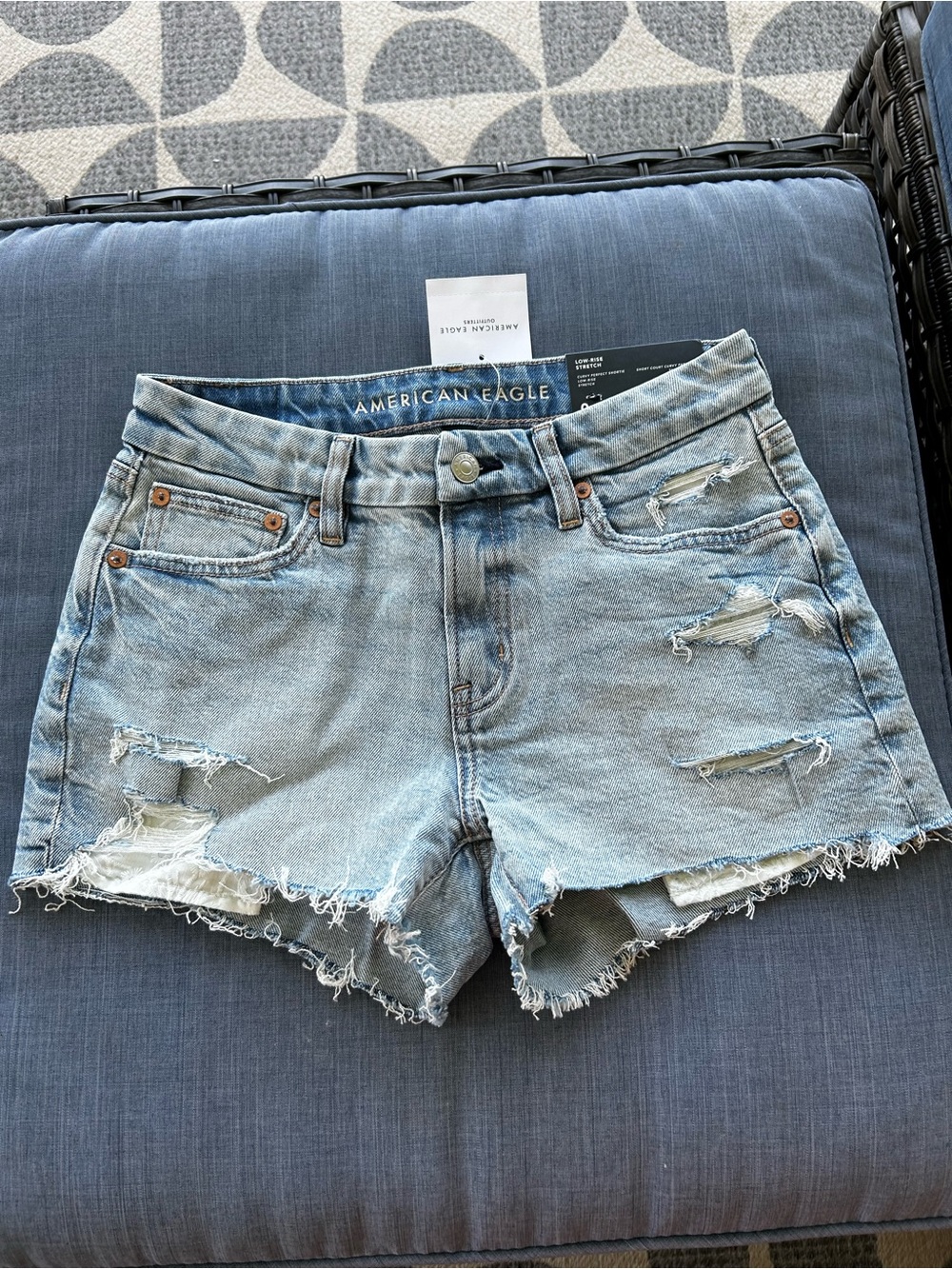 American Eagle Outfitters Low Rise, Curvy Perfect Shortie